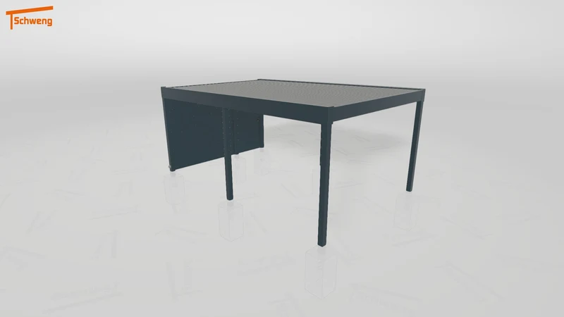 #DE Schweng Flachdachcarport C600 (ID bkp85r) #MTG