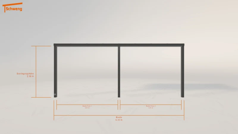 #DE Schweng Terrassenüberdachung S350 (ID 77q75g)