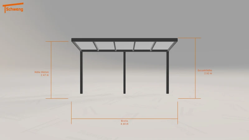 #DE Schweng Terrassenüberdachung S350 (ID 5mnm9d)