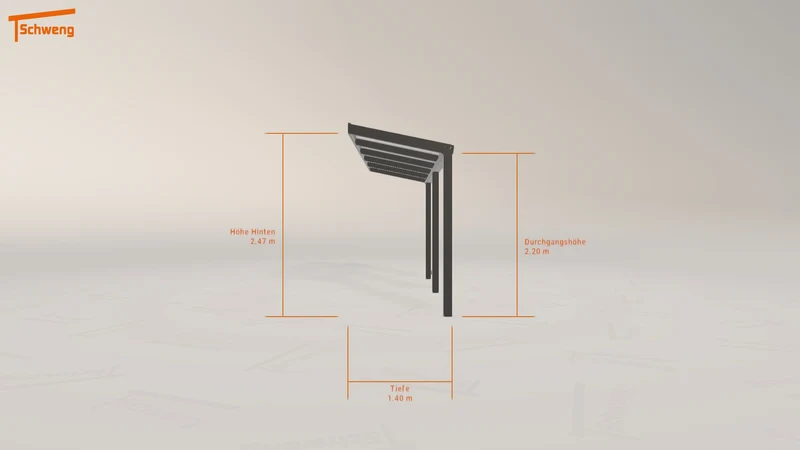 #DE Schweng Terrassenüberdachung S350 (ID 5mnm9d)