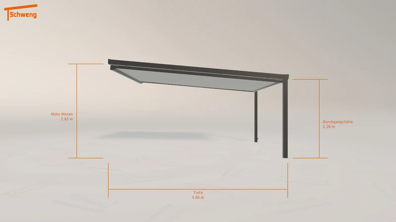 #DE Schweng Terrassenüberdachung S400 (ID pb8bjz)