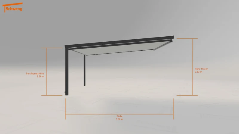 #DE Schweng Terrassenüberdachung S400 (ID pb8bjz)