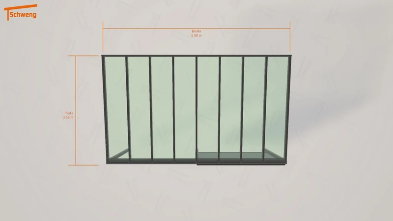 #DE Schweng Terrassenüberdachung S400 (ID yg8gn8)