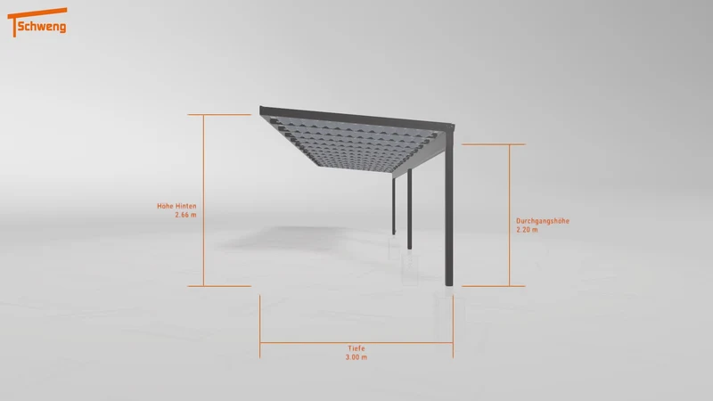 #DE Schweng Terrassenüberdachung S350 (ID w3xrzv)