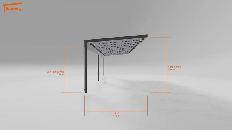 #DE Schweng Terrassenüberdachung S350 (ID w3xrzv)