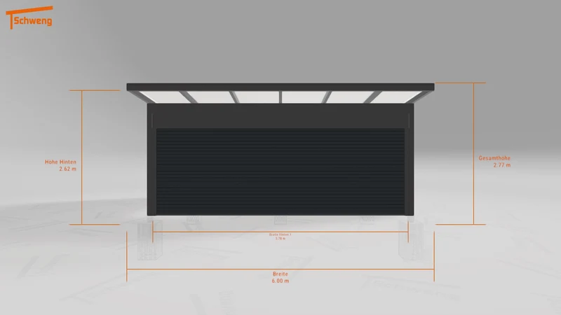 #DE Schweng Pultdachcarport S400 (ID k2j35g) #MTG