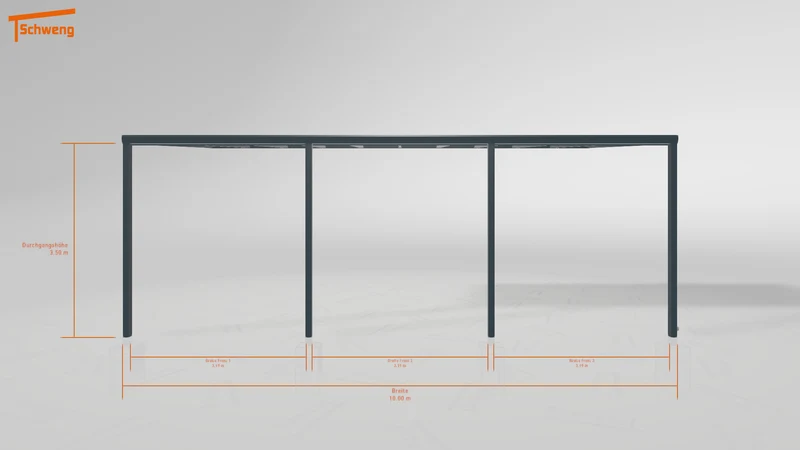 #DE Schweng Pultdachcarport S400 (ID v47dnj)