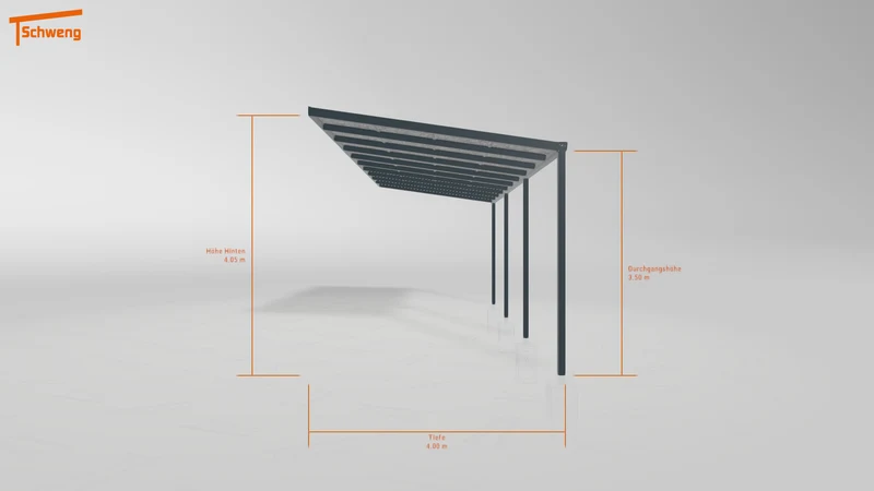 #DE Schweng Pultdachcarport S400 (ID v47dnj)