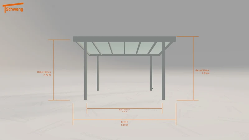 #DE Schweng Pultdachcarport S350 (ID w34n2b) #MTG