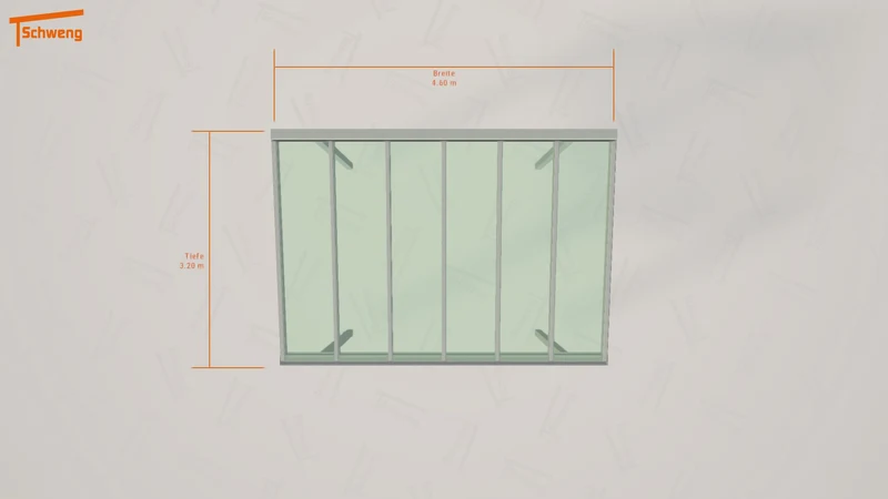 #DE Schweng Pultdachcarport S350 (ID w34n2b) #MTG