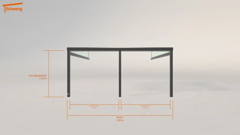 #DE Schweng Terrassenüberdachung S400 (ID 5m5w8d)