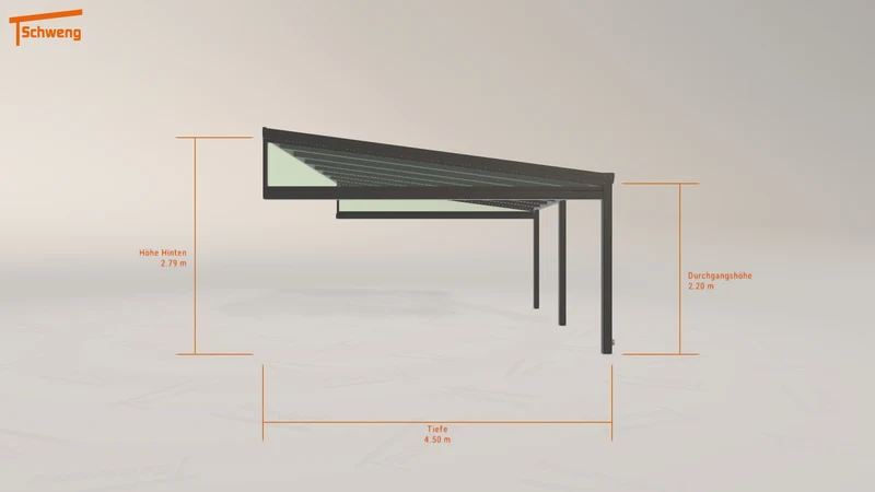 #DE Schweng Terrassenüberdachung S400 (ID 5m5w8d)