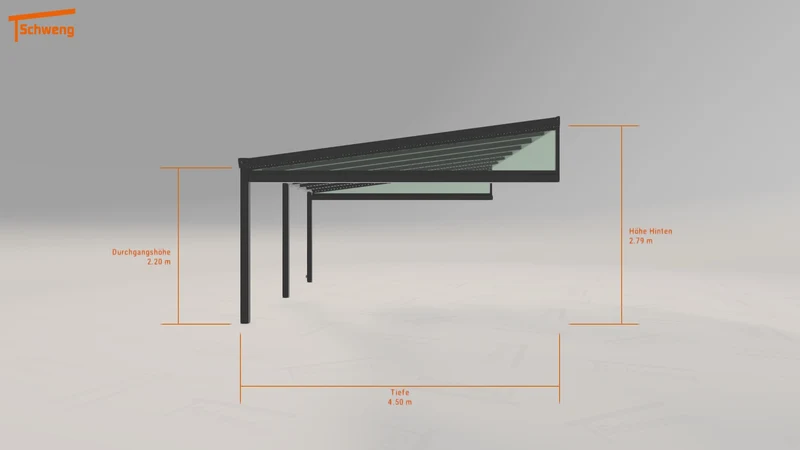 #DE Schweng Terrassenüberdachung S400 (ID 5m5w8d)