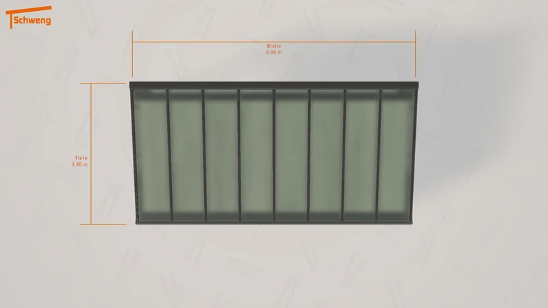 #DE Schweng Terrassenüberdachung S400 (ID 2qvx99)