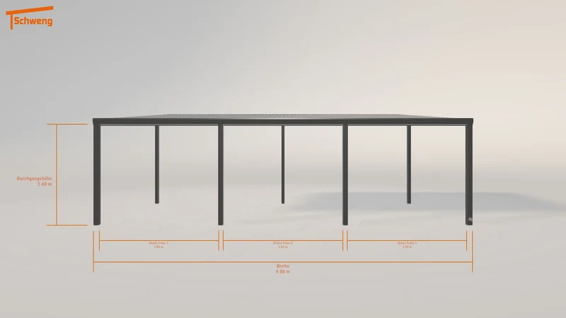 #DE Schweng Pultdachcarport S400 (ID zbjq2y) #MTG