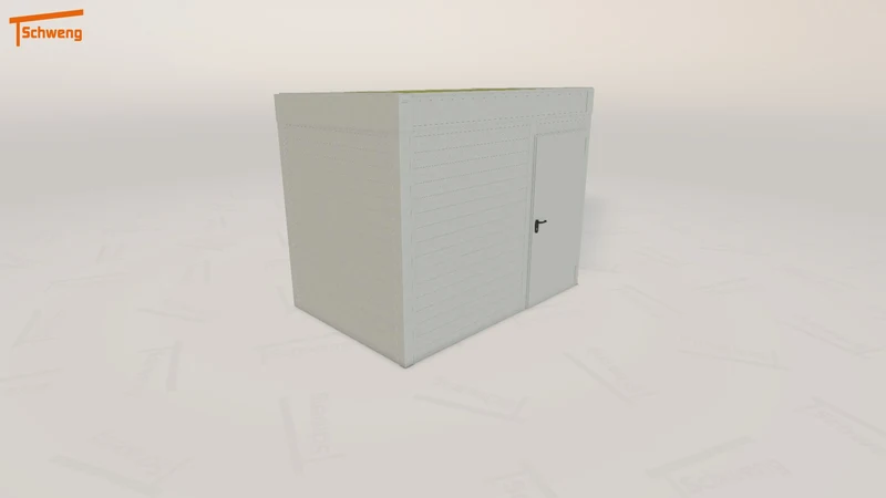 #DE Schweng Flachdachcarport C600+ (ID w37gbb) #MTG