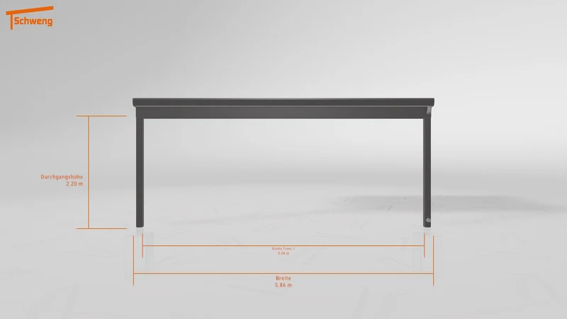 #DE Schweng Terrassenüberdachung S400 (ID ygj24v)