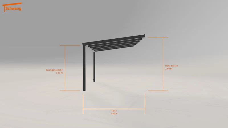 #DE Schweng Terrassenüberdachung S350 (ID 5mnjzd)