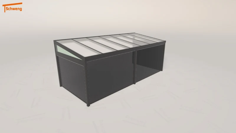 #DE Schweng Terrassenüberdachung S400 (ID rjwbrz)
