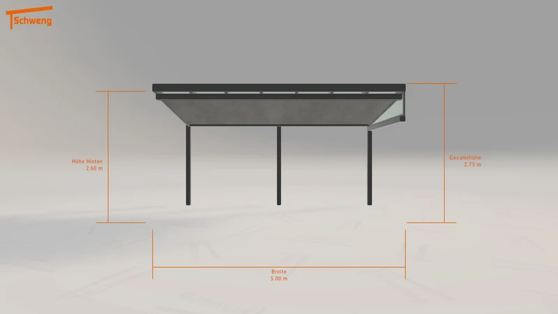 #DE Schweng Terrassenüberdachung S400 (ID k297rg)