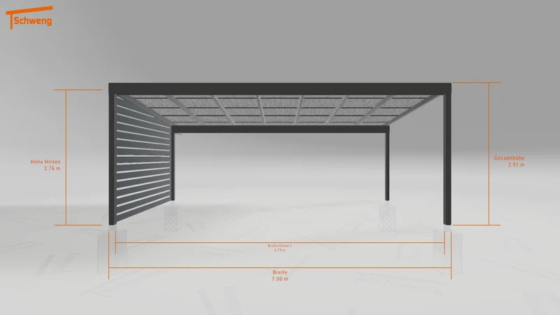 #DE Schweng Pultdachcarport S400 (ID 5mznwk)