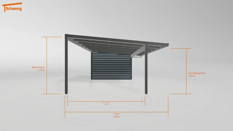 #DE Schweng Pultdachcarport S400 (ID 5mznwk)