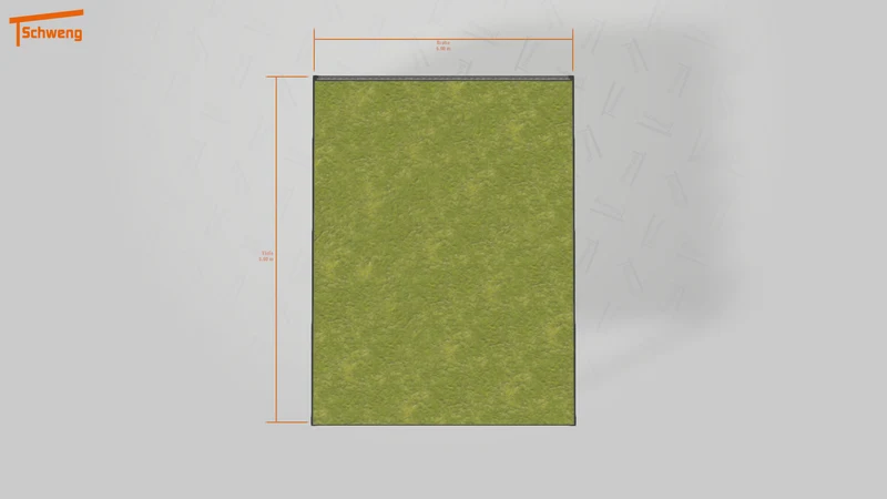 #DE Schweng Flachdachcarport C600+ (ID dvn532) #MTG