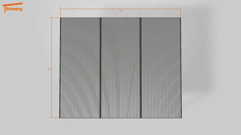 #DE Schweng Flachdachcarport C600+ (ID n5m7x7)