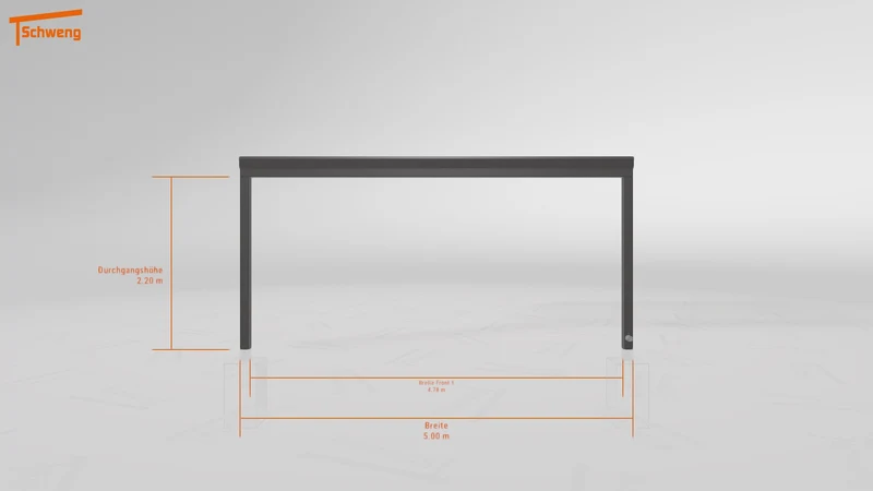 #DE Schweng Terrassenüberdachung S400 (ID 77bq98)