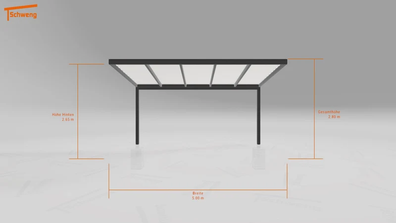 #DE Schweng Terrassenüberdachung S400 (ID 77bq98)