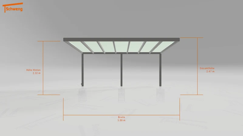 #DE Schweng Terrassenüberdachung S350 (ID 77bqq8)