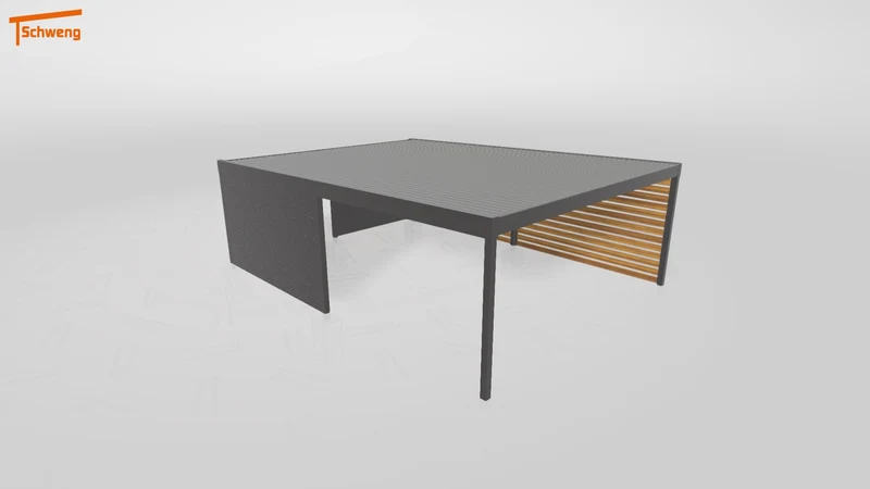 #DE Schweng Flachdachcarport C600+ (ID zbwjzy)