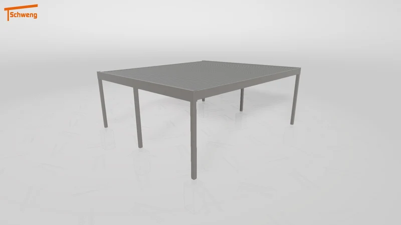 #DE Schweng Flachdachcarport C600 (ID jj8zb8)