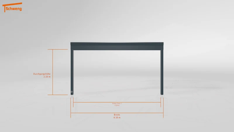 #DE Schweng Pultdachcarport S400 (ID 77bqng) #MTG
