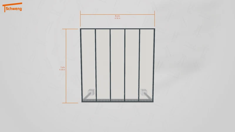 #DE Schweng Pultdachcarport S400 (ID 77bqng) #MTG