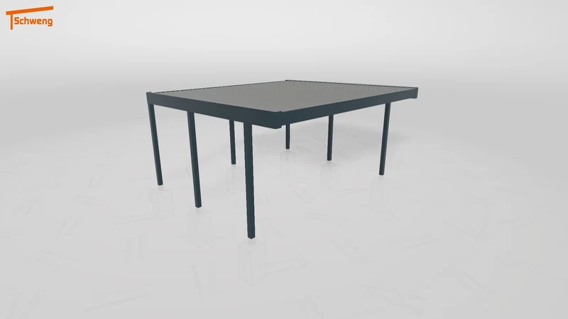 #DE Schweng Flachdachcarport C600+ (ID qdvj48) #MTG