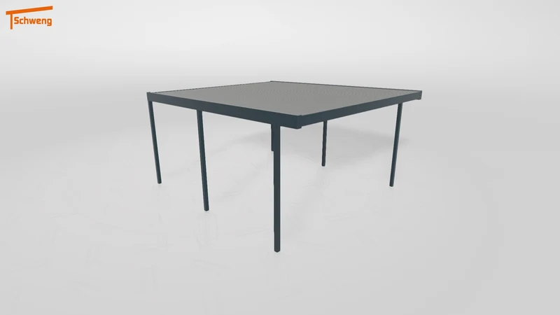 #DE Schweng Flachdachcarport C600+ (ID n5m7rb) #MTG