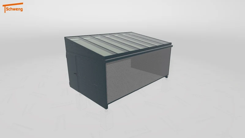 #DE Schweng Terrassenüberdachung S400 (ID 85p97j)