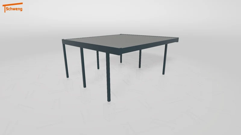 #DE Schweng Flachdachcarport C600+ (ID g75zgr) #MTG
