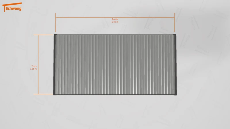 #AT Schweng Flachdachcarport C600+ (ID 9wvnng)