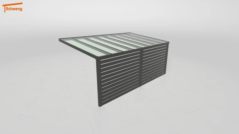 #DE Schweng Pultdachcarport S350 (ID mj25v9) #MTG