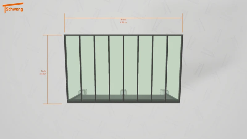 #DE Schweng Pultdachcarport S350 (ID mj25v9) #MTG