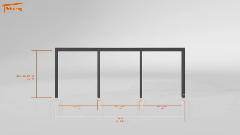#DE Schweng Terrassenüberdachung S400 (ID 85p9vq)