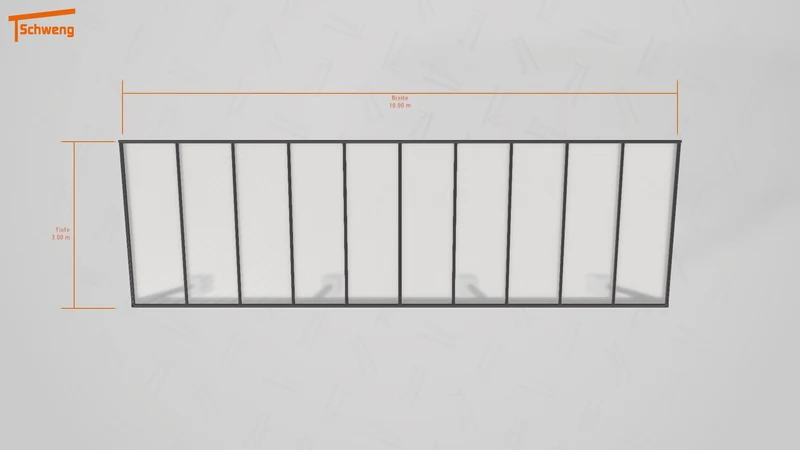#CH Schweng Pultdachcarport S350 (ID 42wzm9) #MTG