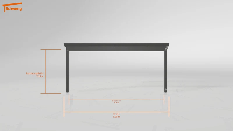 #DE Schweng Terrassenüberdachung S400 (ID 85pdg7)