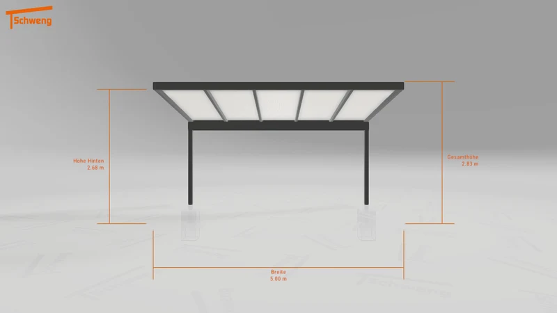 #DE Schweng Terrassenüberdachung S400 (ID 85pdg7)