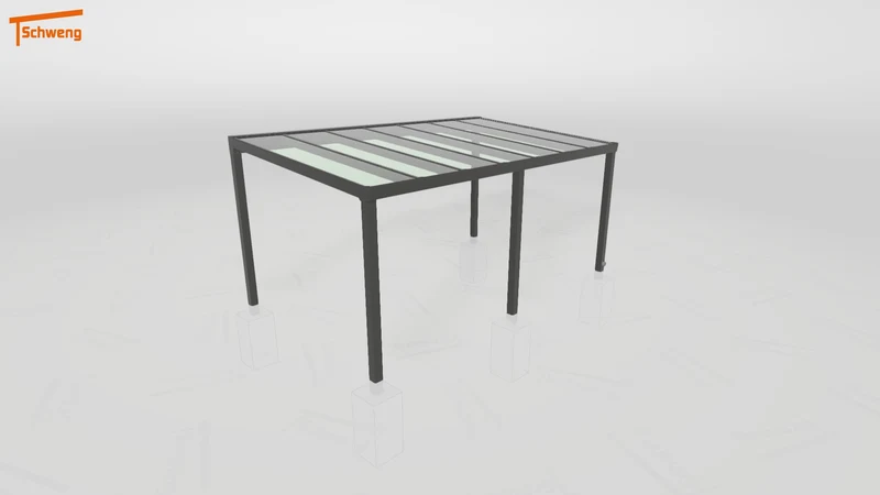 #DE Schweng Terrassenüberdachung S400 (ID 85p9yj)