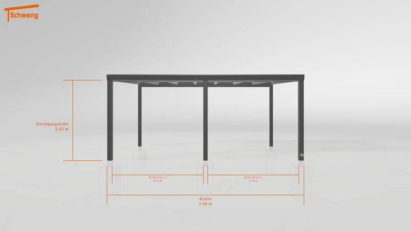 #DE Schweng Terrassenüberdachung S400 (ID 85p9yj)