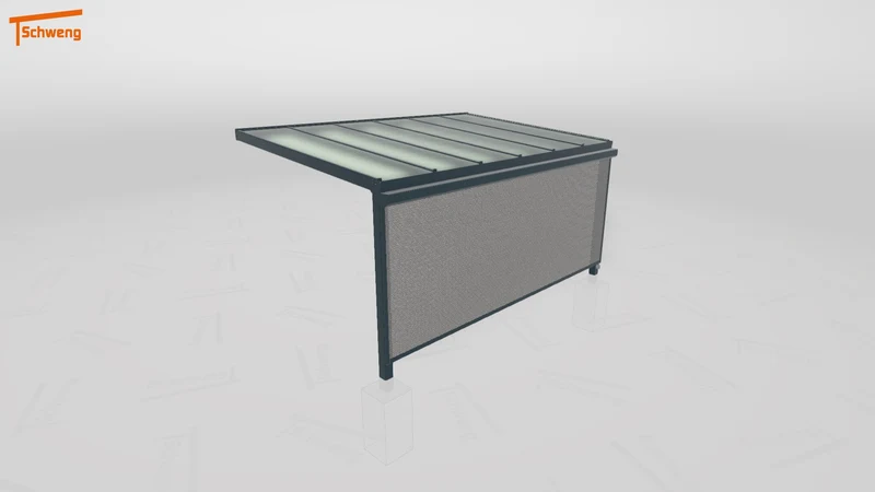 #DE Schweng Terrassenüberdachung S350 (ID x78934)