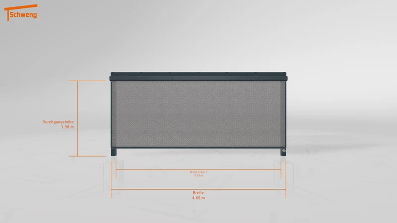 #DE Schweng Terrassenüberdachung S350 (ID x78934)
